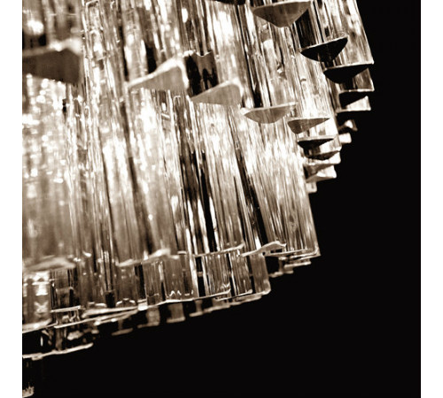Подвесная люстра Delight Collection Odeon 10A black/clear