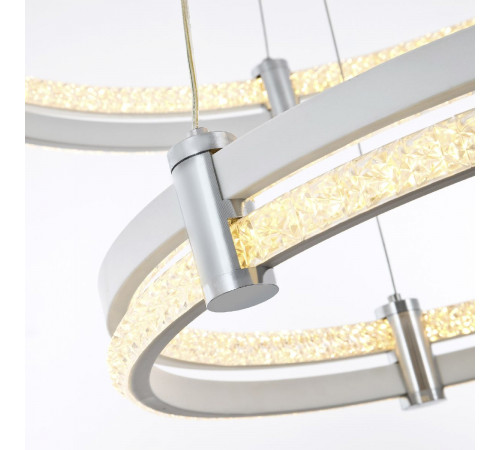 Подвесная люстра LED4U 8620-600-400 WT