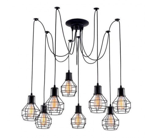 Подвесная люстра Escada 1129/8S (Black)