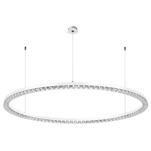 Подвесная люстра Arlight SP-DIAMOND-R1250-80W Warm3000 (WH, 45 deg, 230V, TRIAC) 055264