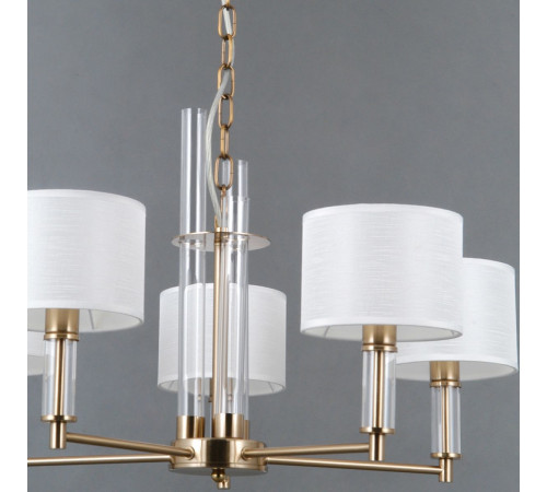 Подвесная люстра Illumico IL0755-5PSQ-25 BRASS GENOA Подвесная люстра Illumico IL0755-5PSQ-25 BRASS GENOA
