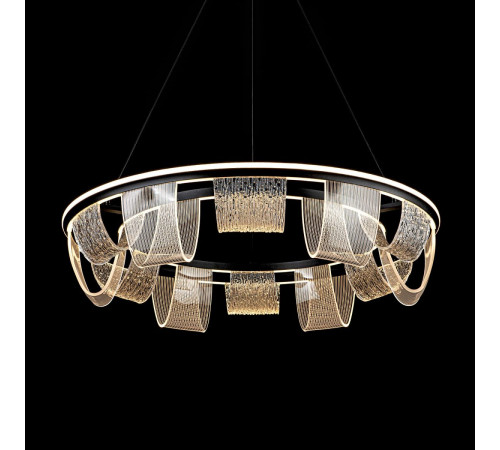 Подвесная люстра LED4U L7706-800 BK Подвесная люстра LED4U L7706-800 BK