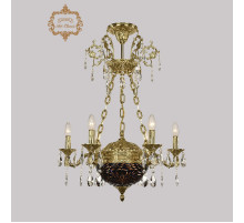 Подвесная люстра Art Classic 31.51.6.CK125SP.250SP.G.Sp.Amber.Blue.1A