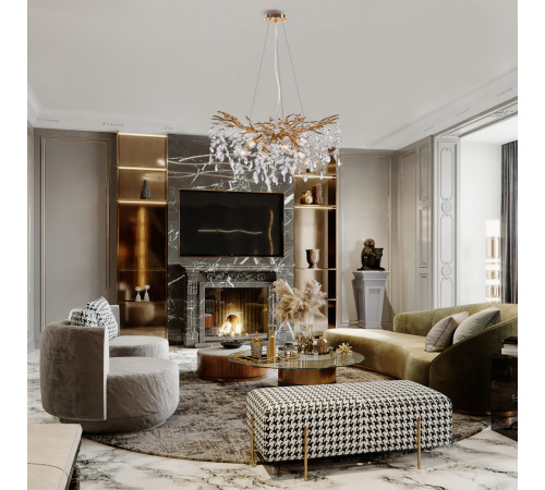 Подвесная люстра Arte Milano RAMETTO  230110.760.10.E14.D GD