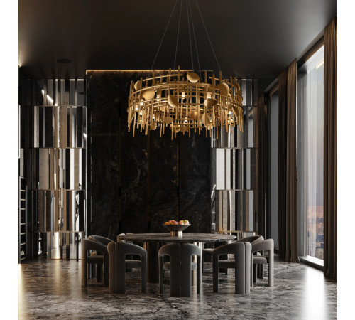 Подвесная люстра Loft IT Escama 10396/800C