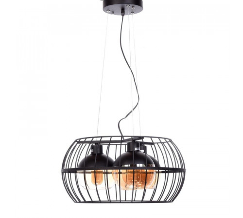 Подвесная люстра Lumina Deco Optis LDP 11765-3 BK