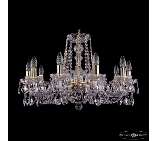 Подвесная люстра Bohemia Ivele Crystal 1402/10/240 G Подвесная люстра Bohemia Ivele Crystal 1402/10/240 G