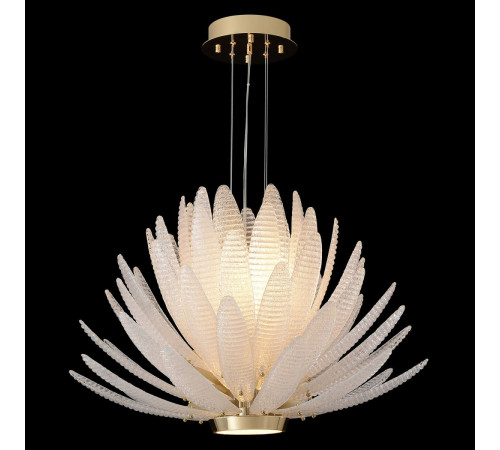 Подвесная люстра Crystal Lux ARTICHOKE SP8+1 GOLD