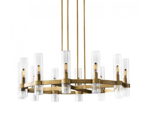 Подвесная люстра Delight Collection Ravelle MT8888-8H antique brass Подвесная люстра Delight Collection Ravelle MT8888-8H antique brass