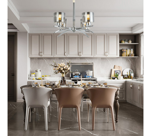 Подвесная люстра Arte Milano Neapolis 278207/4 Ni