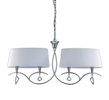Подвесная люстра Mantra Mara Chrome - White 1642