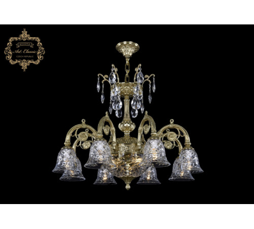 Подвесная люстра Art Classic 31.14.8.KR175SP.250IT.G.Sp.Clear.1B