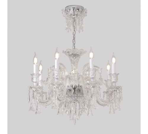 Подвесная люстра Crystal Lux VERSAILLES SP8 CHROME