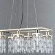 Подвесная люстра Illumico IL3601-6PSQ-26 AB DS