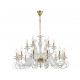 Подвесная люстра Newport Annabelle 8576+12/C gold polished М0070814