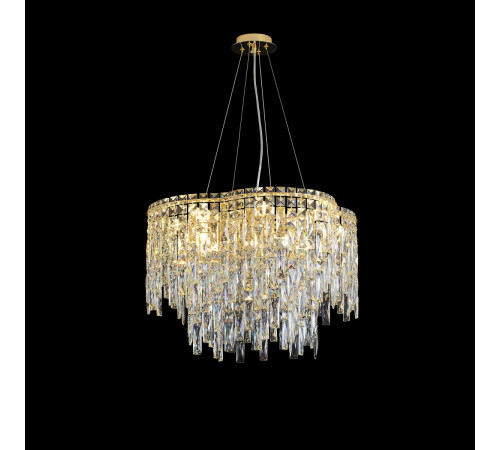 Подвесная люстра Crystal Lux ABRIL SP12 GOLD