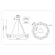 Подвесная люстра Ambrella Light High Light Crystal LH31030