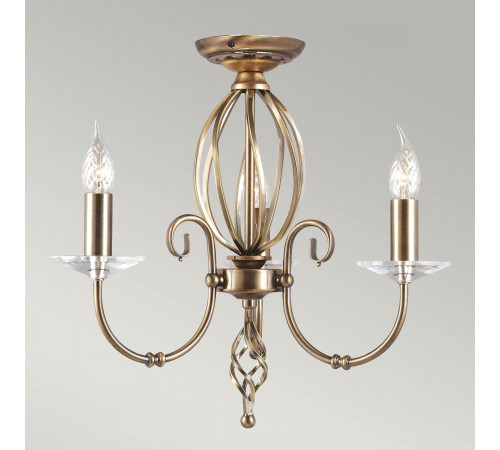 Подвесная люстра Elstead Lighting AG3-AGED-BRASS