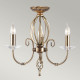 Подвесная люстра Elstead Lighting AG3-AGED-BRASS