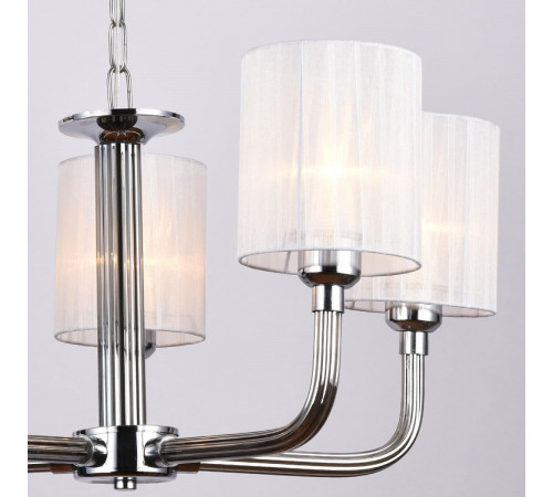 Подвесная люстра Illumico IL1256-5PPA-29 CR Romei Подвесная люстра Illumico IL1256-5PPA-29 CR Romei