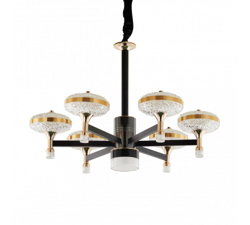 Подвесная люстра Arte Milano Ferrara 273059/6 BK/GD