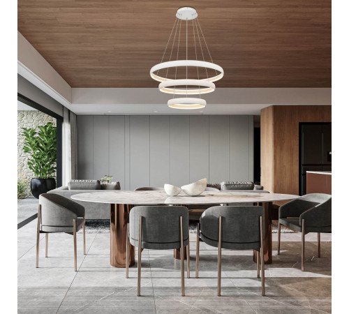 Подвесная люстра Mantra Flats 9428