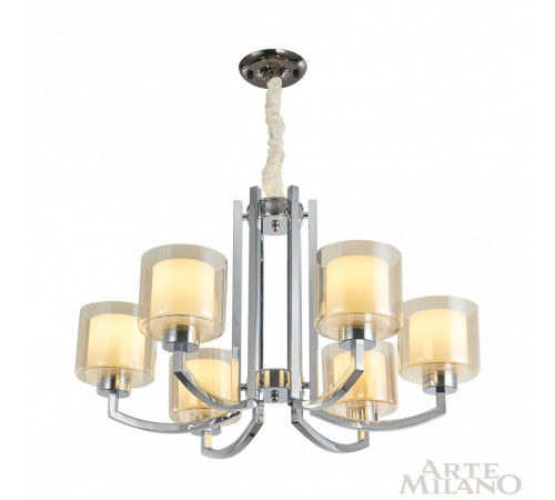 Подвесная люстра Arte Milano Neapolis 277207/6 Ni