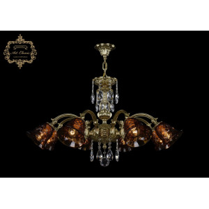 Подвесная люстра Art Classic 31.31.8.NV215IV.150SP.G.Sp.Amber.1B