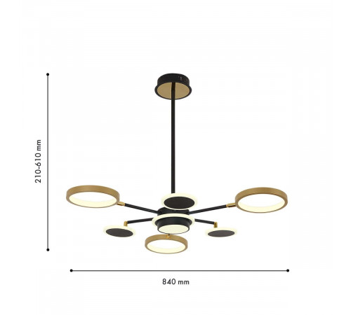 Подвесная люстра F-Promo Hybrid 4687-7P