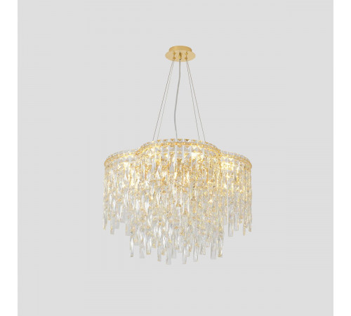 Подвесная люстра Crystal Lux ABRIL SP12 GOLD