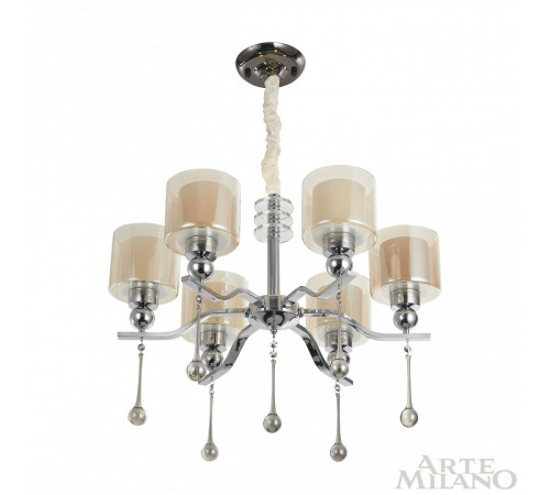 Потолочная люстра Arte Milano Neapolis 279207/6 Ni