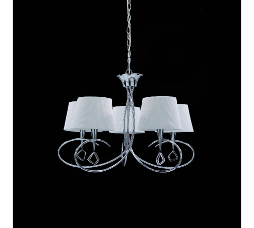 Подвесная люстра Mantra Mara Chrome - White 1641 Подвесная люстра Mantra Mara Chrome - White 1641