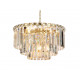 Подвесная люстра Newport Michelle 8469+3/С brass М0070585