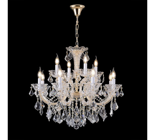 Подвесная люстра Crystal Lux CRISTELLE SP8+4 GOLD