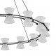 Подвесная люстра Lumion Ledio Vinora 8341/54L
