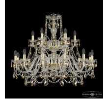 Подвесная люстра Bohemia Ivele Crystal 1411/12+6/360/2d G K721