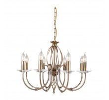 Подвесная люстра Elstead Lighting AG8-AGED-BRASS