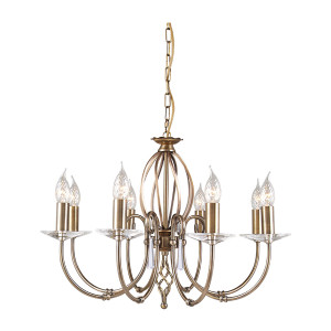 Подвесная люстра Elstead Lighting AG8-AGED-BRASS