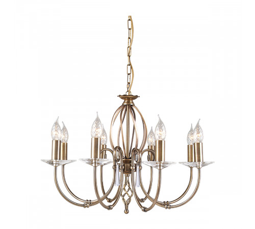 Подвесная люстра Elstead Lighting AG8-AGED-BRASS