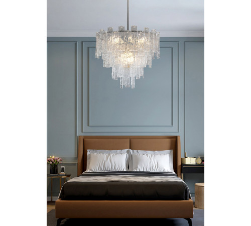 Подвесная люстра Delight Collection 5116-H640 L10 chrome