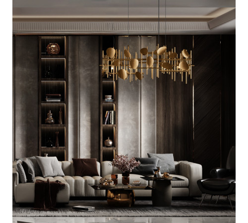 Подвесная люстра Loft IT Escama 10396/850R