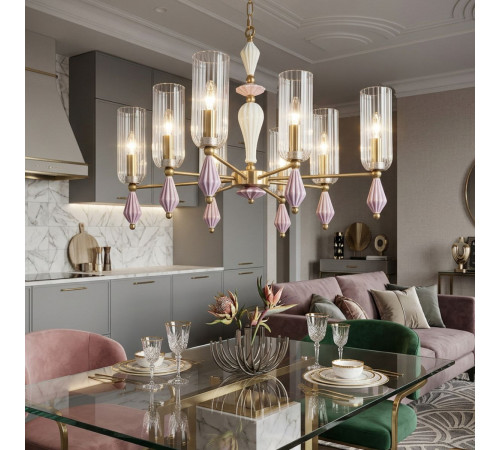 Подвесная люстра Citilux Fernet CL254180