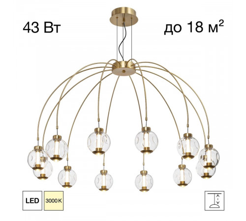 Подвесная люстра Citilux Noona CL251190