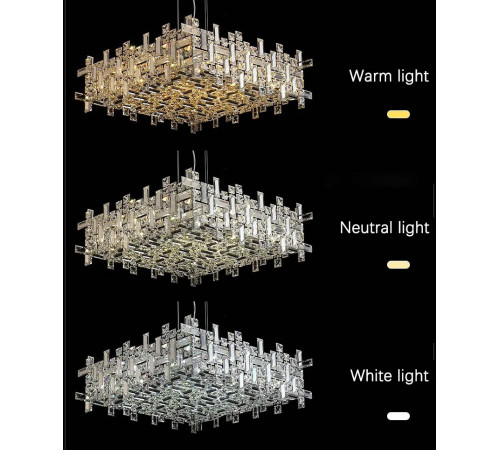 Подвесная люстра Delight Collection P7838-W50 chrome Подвесная люстра Delight Collection P7838-W50 chrome
