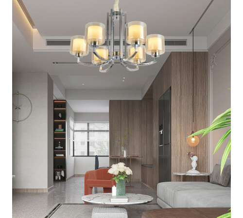 Подвесная люстра Arte Milano Neapolis 277207/6 Ni