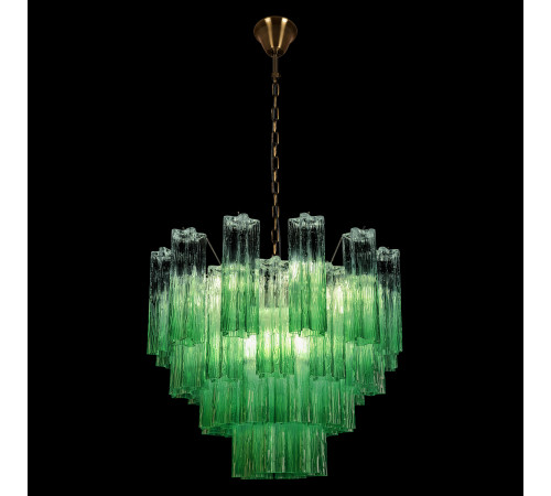 Подвесная люстра Loft IT Murano 10580/600 Clear green