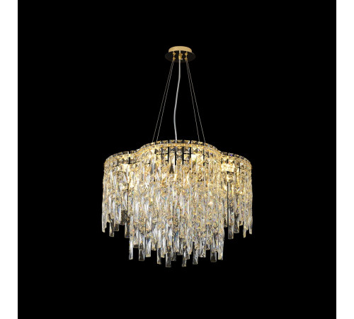 Подвесная люстра Crystal Lux ABRIL SP12 GOLD