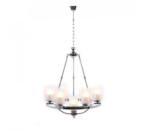 Подвесная люстра Lumina Deco Santini LDP 1220-7 CHR+WT