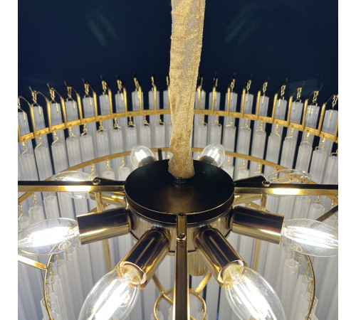 Подвесная люстра ImperiumLoft Eich chandelier nova round 243801-22
