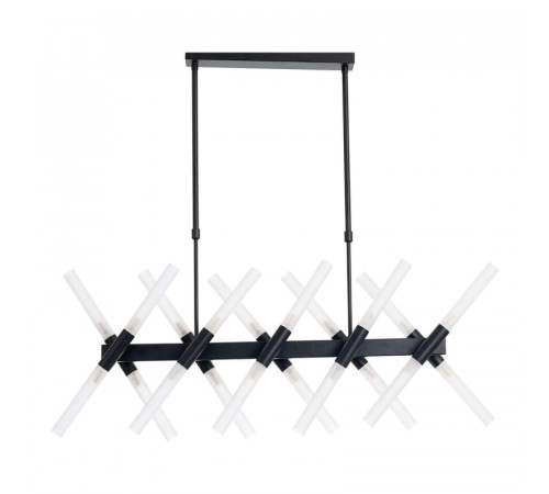 Подвесная люстра Lumina Deco Alford LDP 6036-20 BK Подвесная люстра Lumina Deco Alford LDP 6036-20 BK
